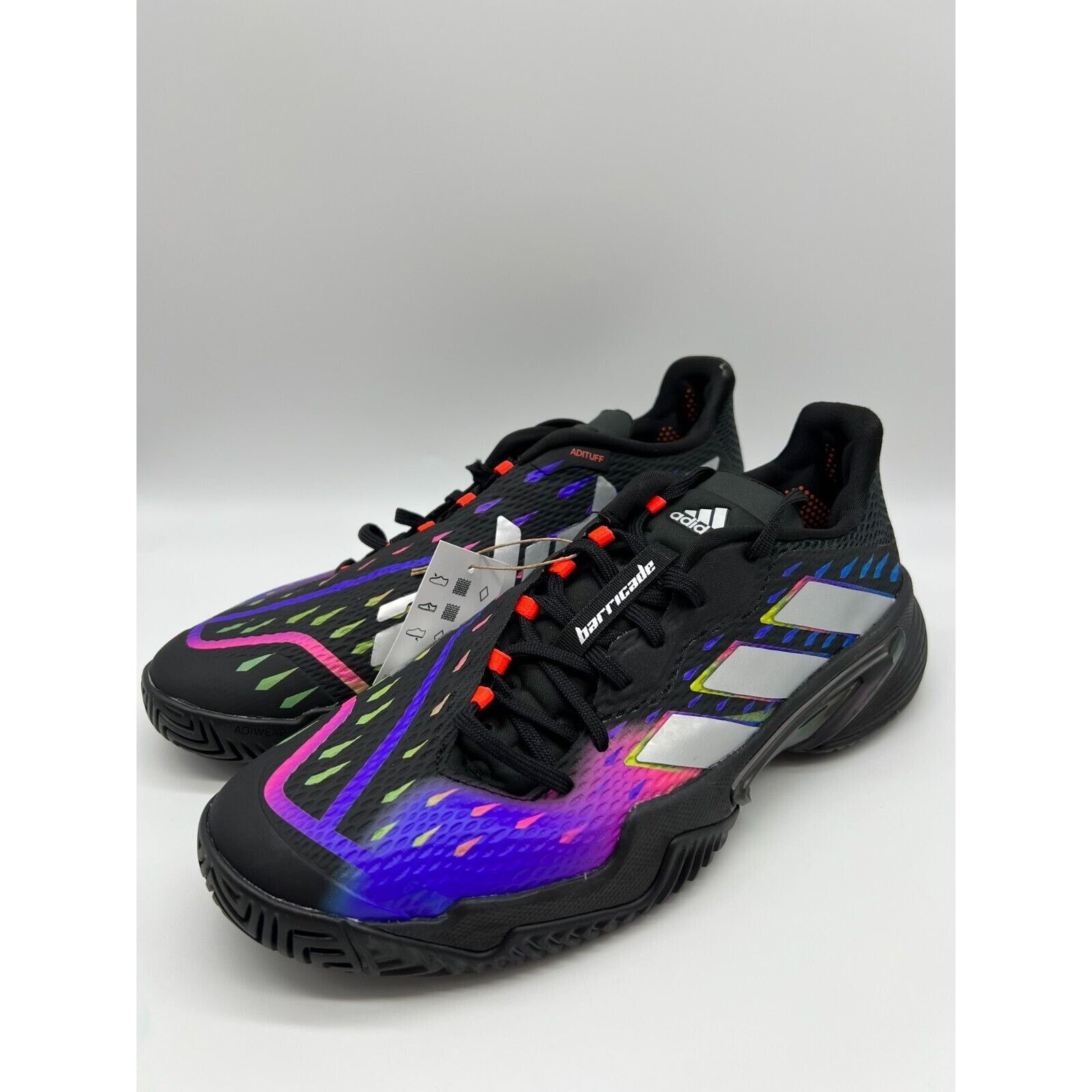 Adidas adidas Barricade Men Tennis Shoes Core Black GY1445 Size 9 Size US 9 / EU 42 - 8 Thumbnail