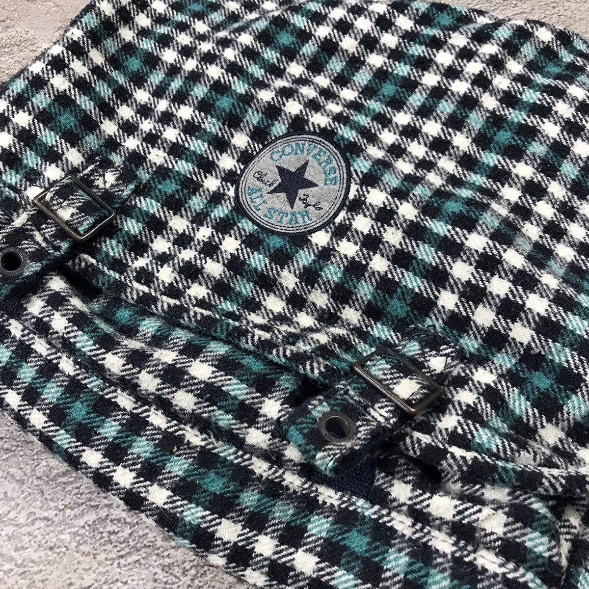 Vintage Vintage Y2K Gingham Crossbody Bag Japanese Preppy Rave OS Size ONE SIZE - 3 Thumbnail