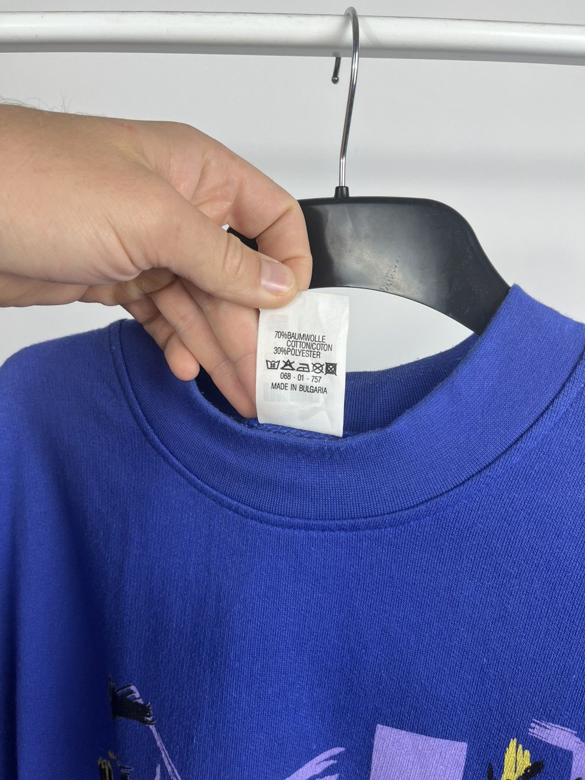 Puma Vintage Puma Sport Position Sweatshirt Blue Bulgaria Size US L / EU 52-54 / 3 - 8 Thumbnail