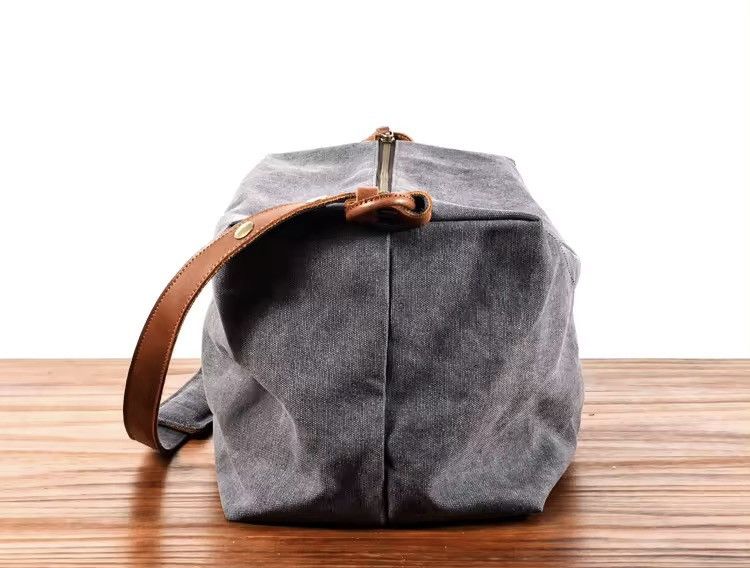Designer × Japanese Brand Unisex Canvas Leisure Shoulder Bag Size ONE SIZE - 3 Thumbnail