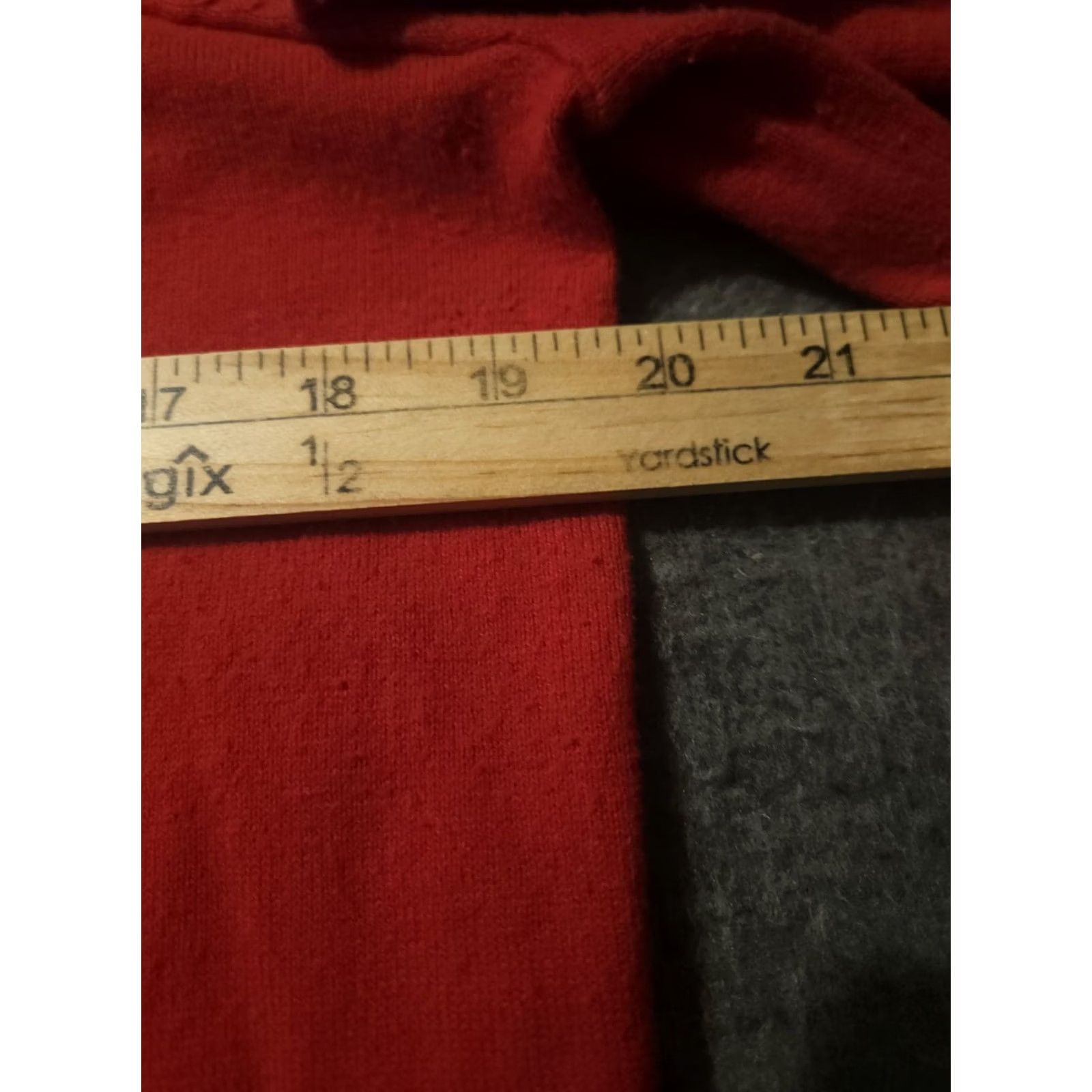Michael Kors Michael Kors Sweater Women's L Red Long Sleeve Crew Neck Lightweight Polyester Knit Rhinestone Logo Pullover Size L / US 10 / IT 46 - 3 Thumbnail