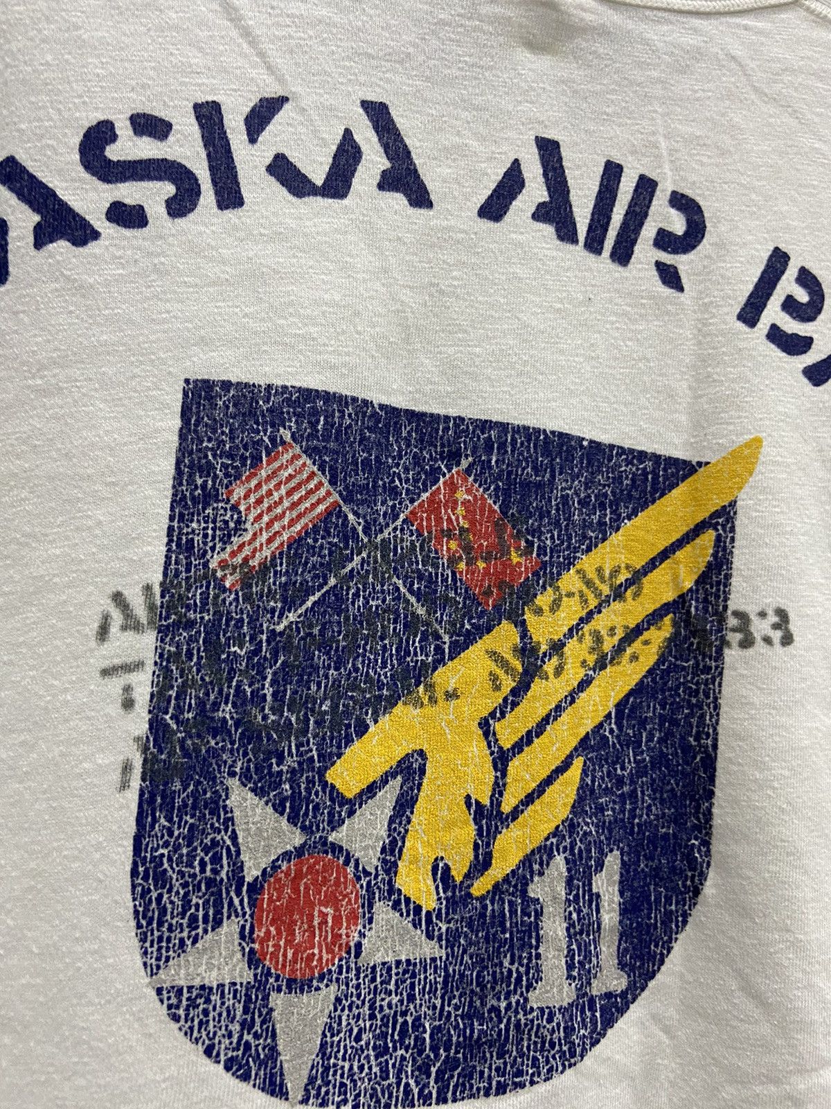 Avirex AVIREX USAAF ALASKA AIR BASE LONG SLEEVE Size US L / EU 52-54 / 3 - 7 Thumbnail