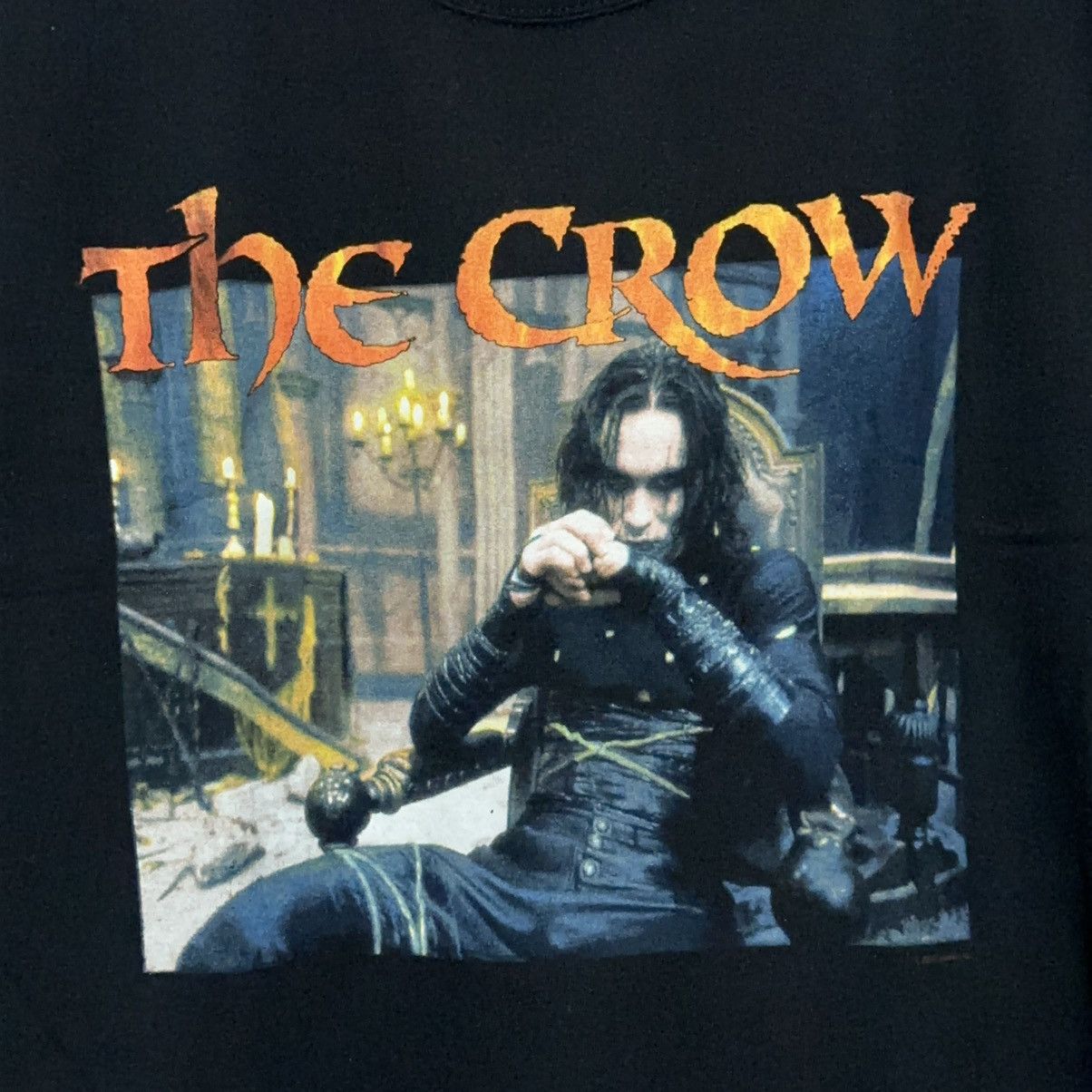 Vintage Vintage 2000s The Crow Anniversary Movie Promo Photo Tee Size US L / EU 52-54 / 3 - 3 Thumbnail