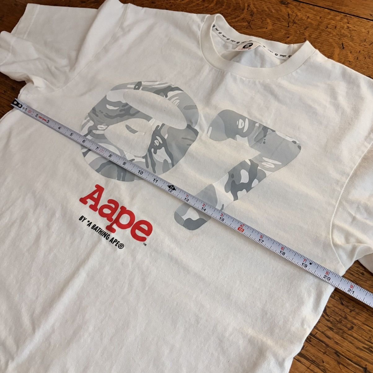 Aape AAPE white 07 anniversary t-shirt Size US L / EU 52-54 / 3 - 2 Thumbnail