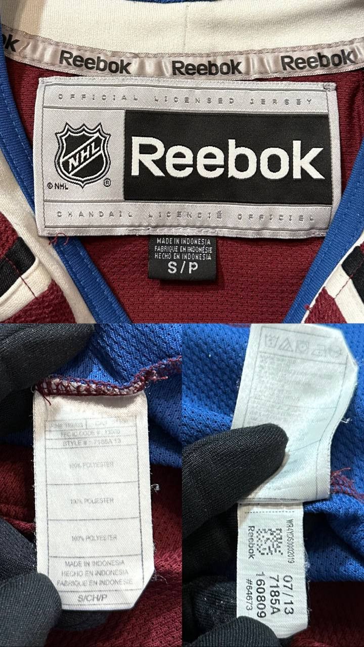 NHL × Reebok Reebok NHL Colorado Avalanche Jersey shirt 2013 - 2014 Size US S / EU 44-46 / 1 - 10 Thumbnail