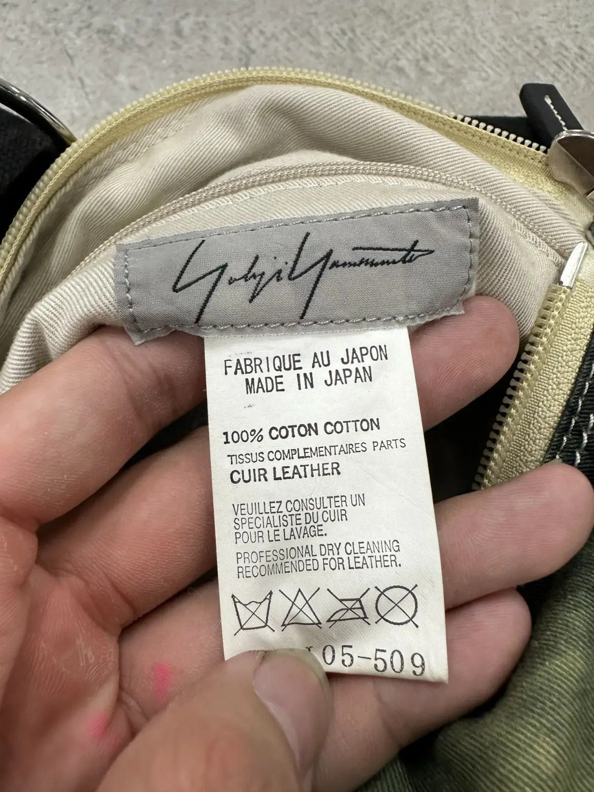 Yohji Yamamoto Yohji Yamamoto Pour Homme Y2K Shoulder bag-2507 Size ONE SIZE - 3 Thumbnail