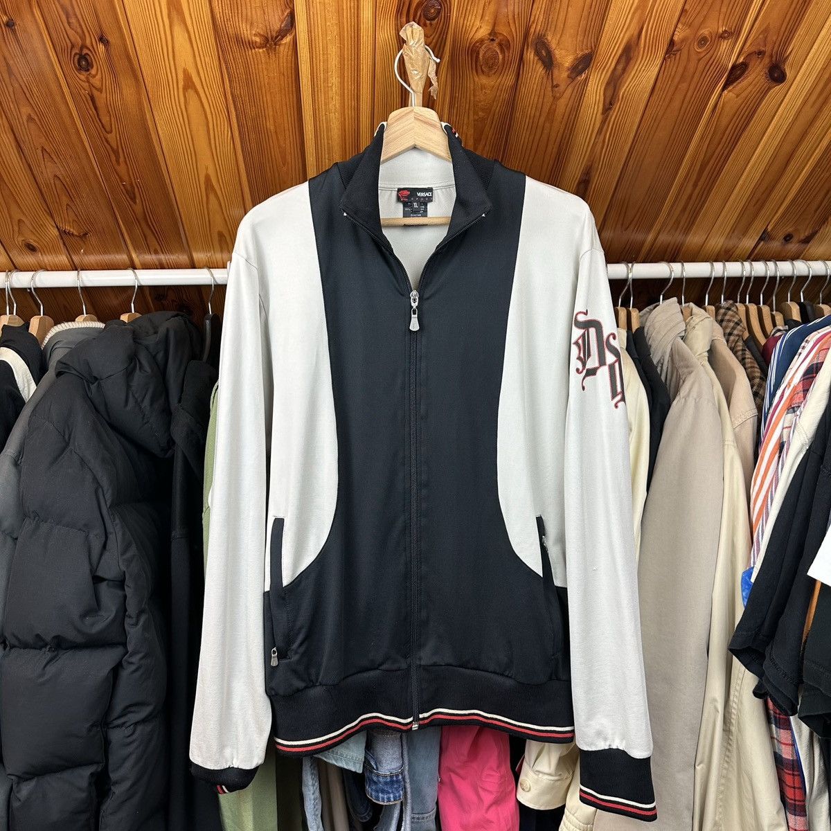 Versace Versace Sport Zip Track Jacket XL Sweatshirt Medusa Vintage Size US XL / EU 56 / 4 - 1 Thumbnail