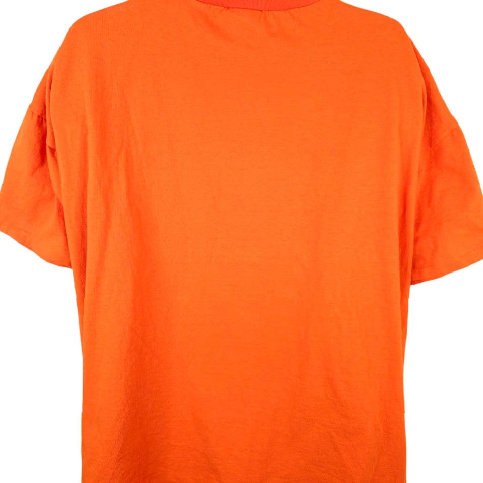 Vintage VINTAGE Ground Control Halloween Ghost T Shirt Mens 2XL Orange 90s Boo Made In USA Cotton Short Sleeve Crew Neck Size US XXL / EU 58 / 5 - 4 Thumbnail