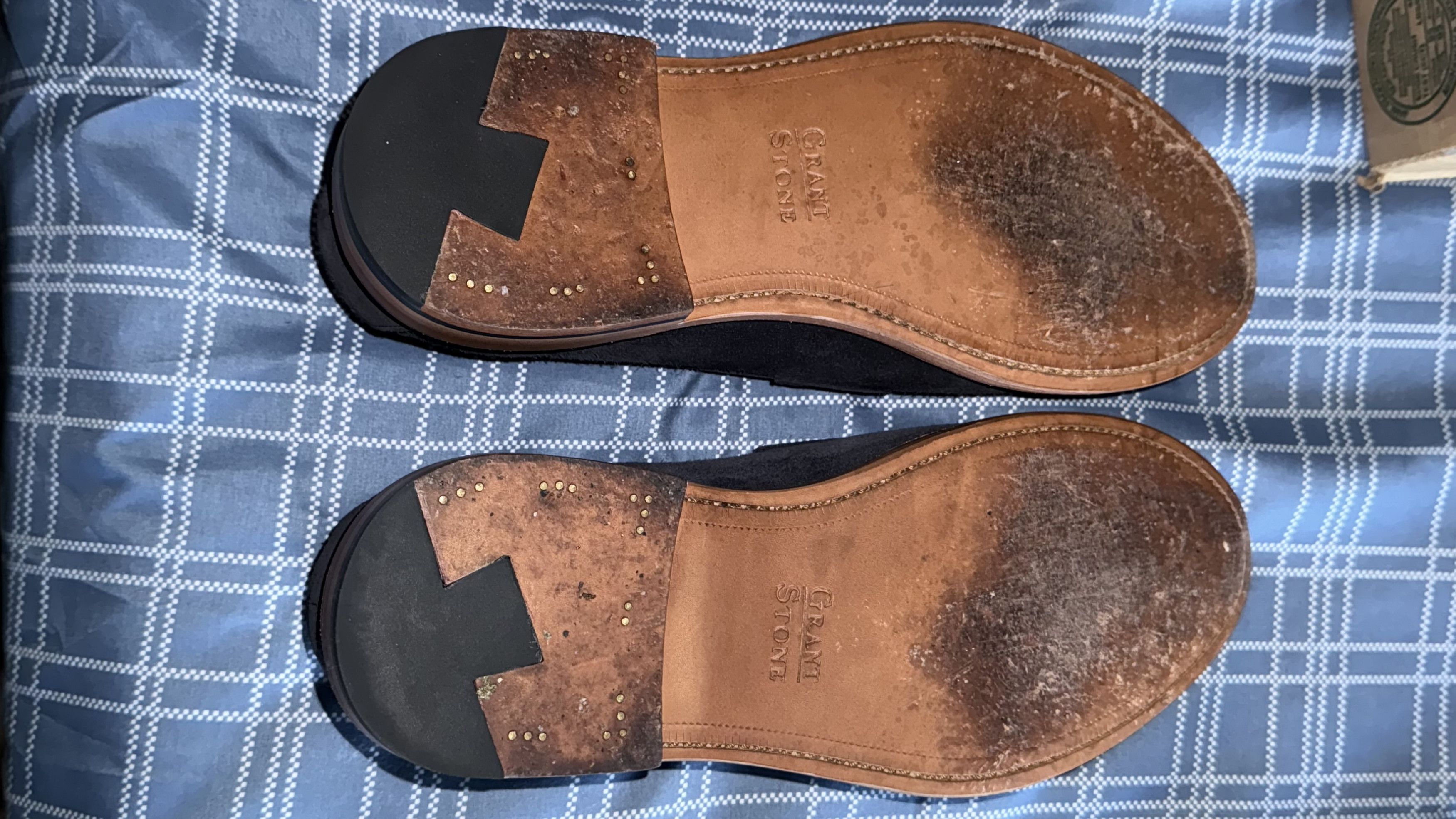 Grant Stone Like New Grant Stone Traveler's in Black Suede 9.5D Size US 9.5 / EU 42-43 - 12 Thumbnail