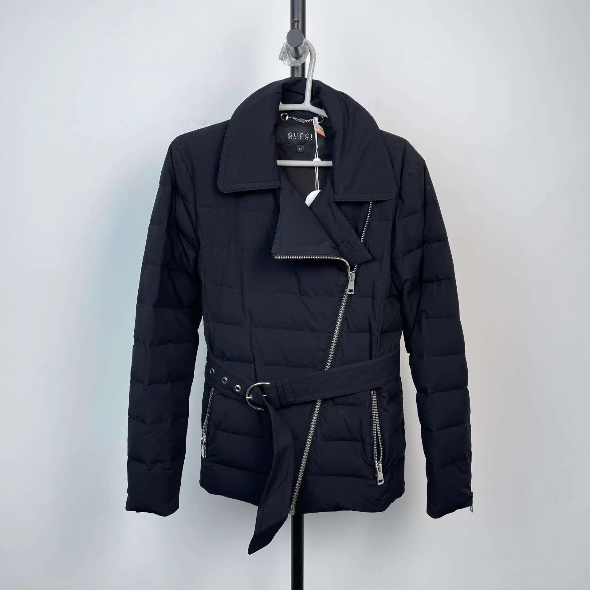 Gucci Gucci 95 New Black Cotton Puffer Jacket 42 Size M / US 6-8 / IT 42-44 - 1 Thumbnail