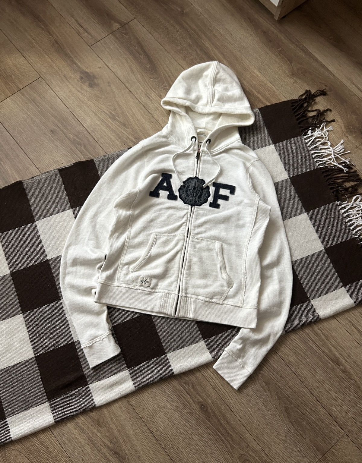 Abercrombie & Fitch × If Six Was Nine × Vintage Abercrombie & Fitch big logo y2k if six was nine zip-hoodies Size M / US 6-8 / IT 42-44 - 1 Thumbnail