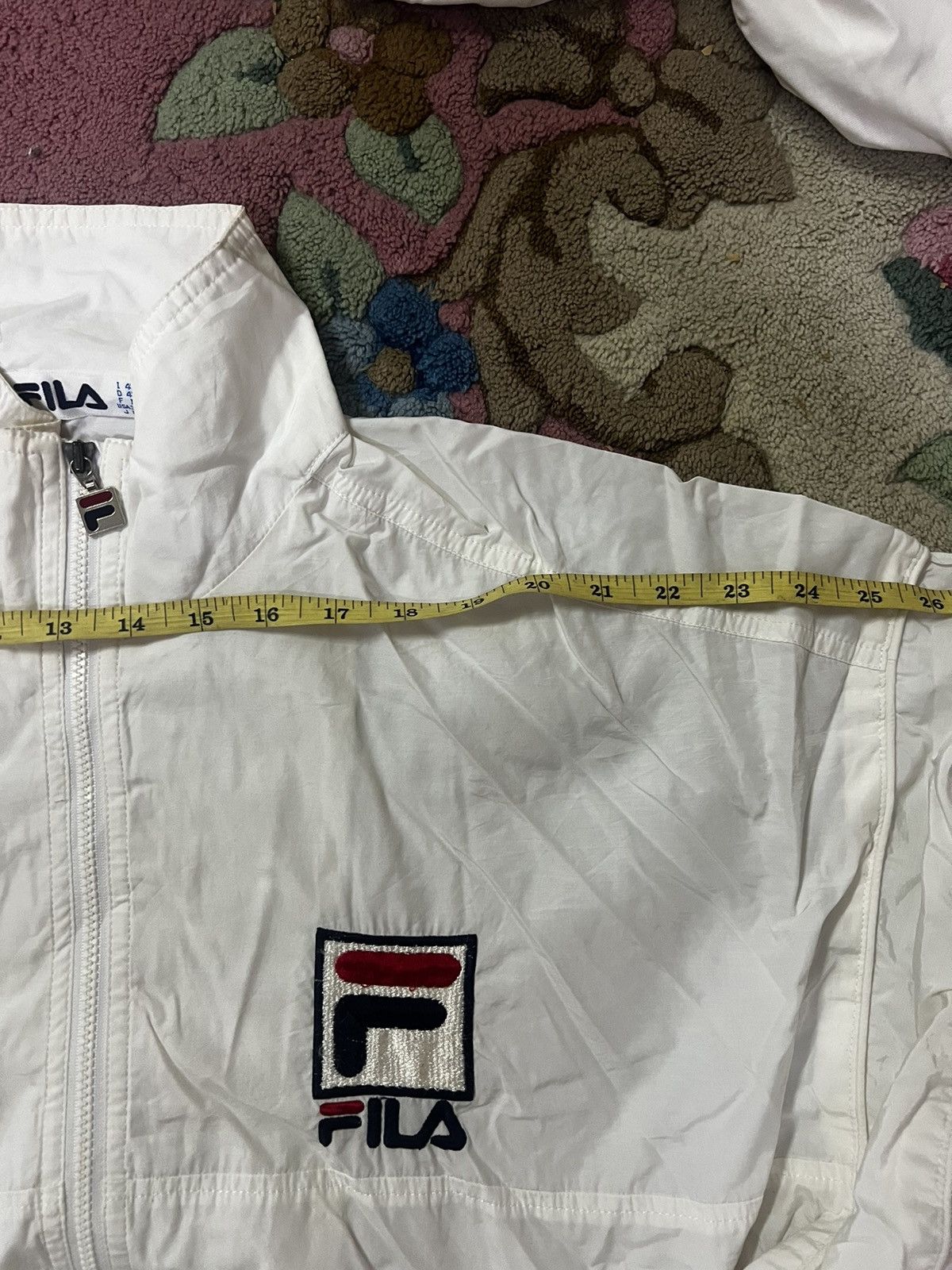 Fila Vintage Fila Bomber Jacket Big Logo Size US L / EU 52-54 / 3 - 13 Thumbnail