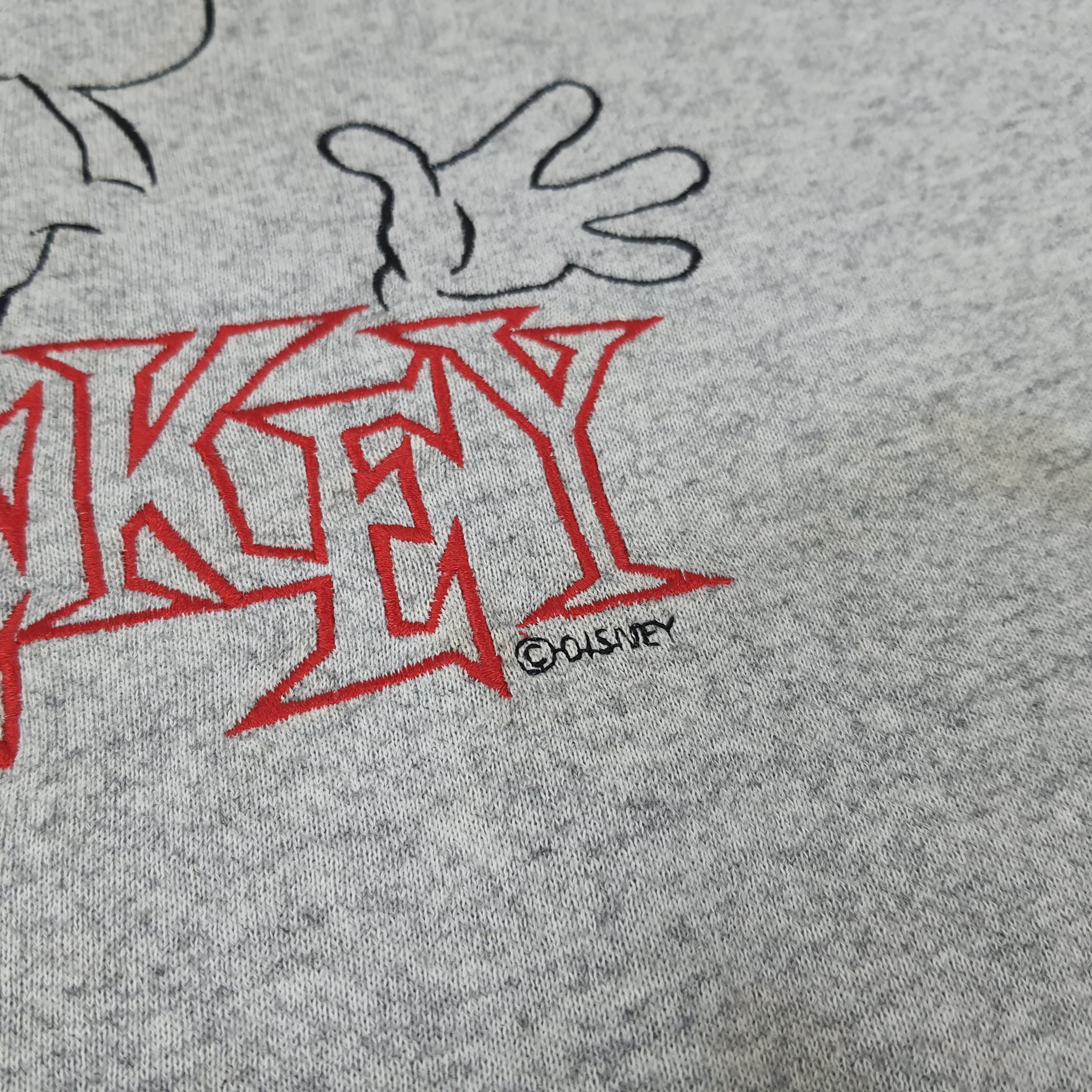 Disney × Mickey Mouse × Vintage Vintage Disney Mickey Mouse Sweatshirt C236N9 Size US L / EU 52-54 / 3 - 3 Thumbnail