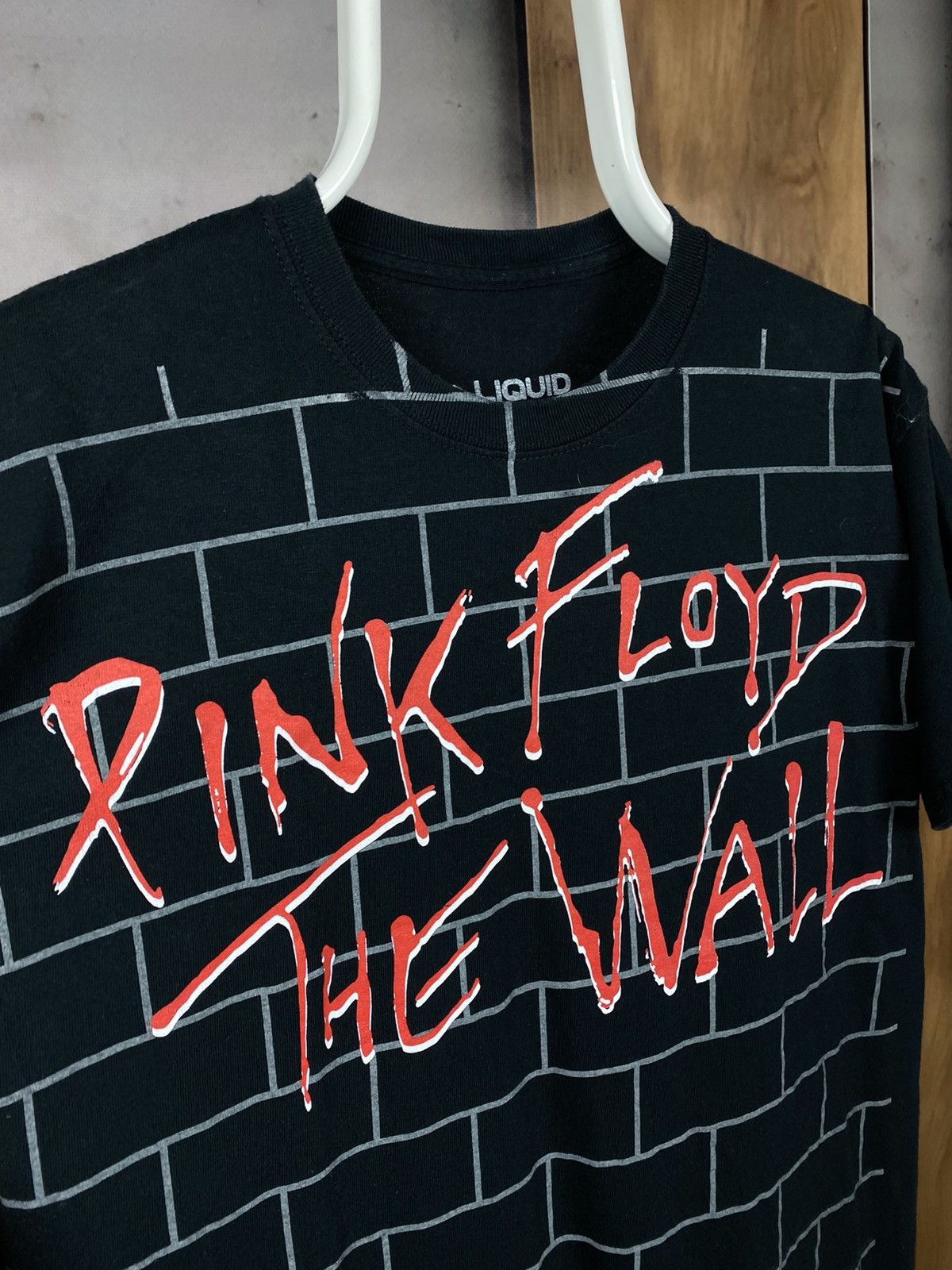 Pink Floyd 🎸T-Shirt Liquid Blue Pink Floyd The Wall Album Overprint🎸 Size US M / EU 48-50 / 2 - 2 Thumbnail