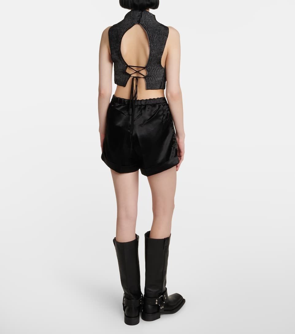 Acne Studios o1y0725 Short in Black Size 28" / US 6 / IT 42 - 3 Thumbnail