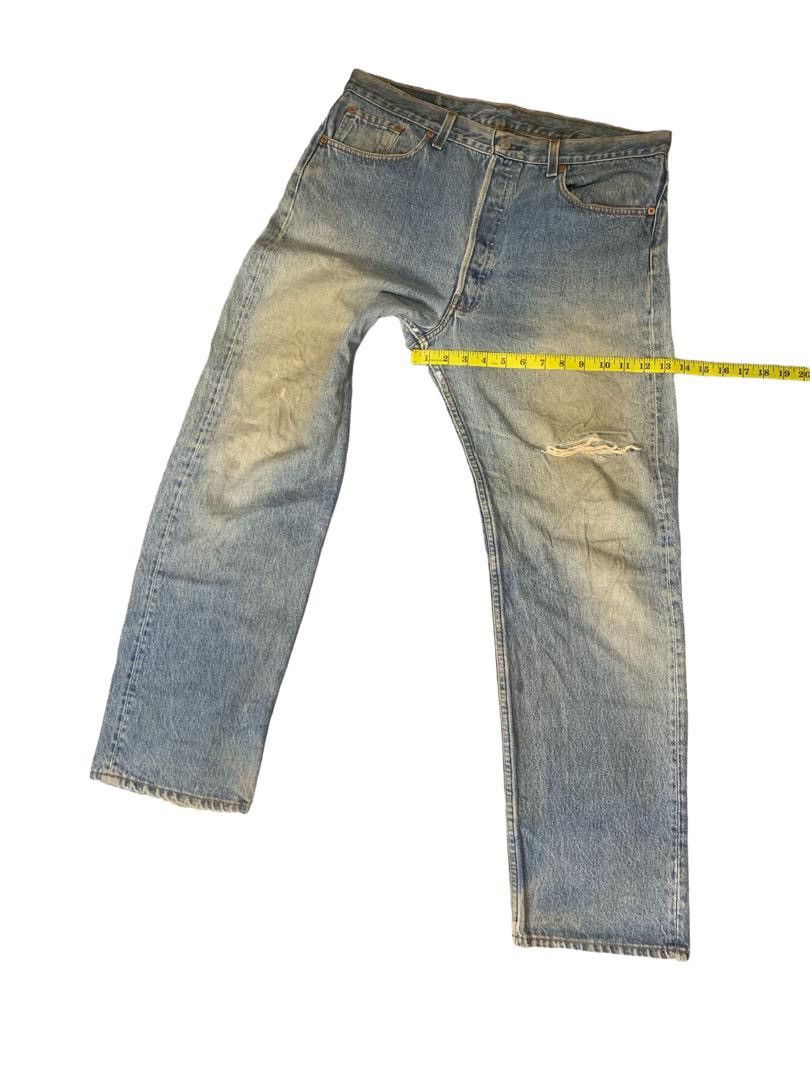Levi's Vintage Clothing Vintage Levi’s 501xx Distressed Denim Size US 36 / EU 52 - 12 Thumbnail