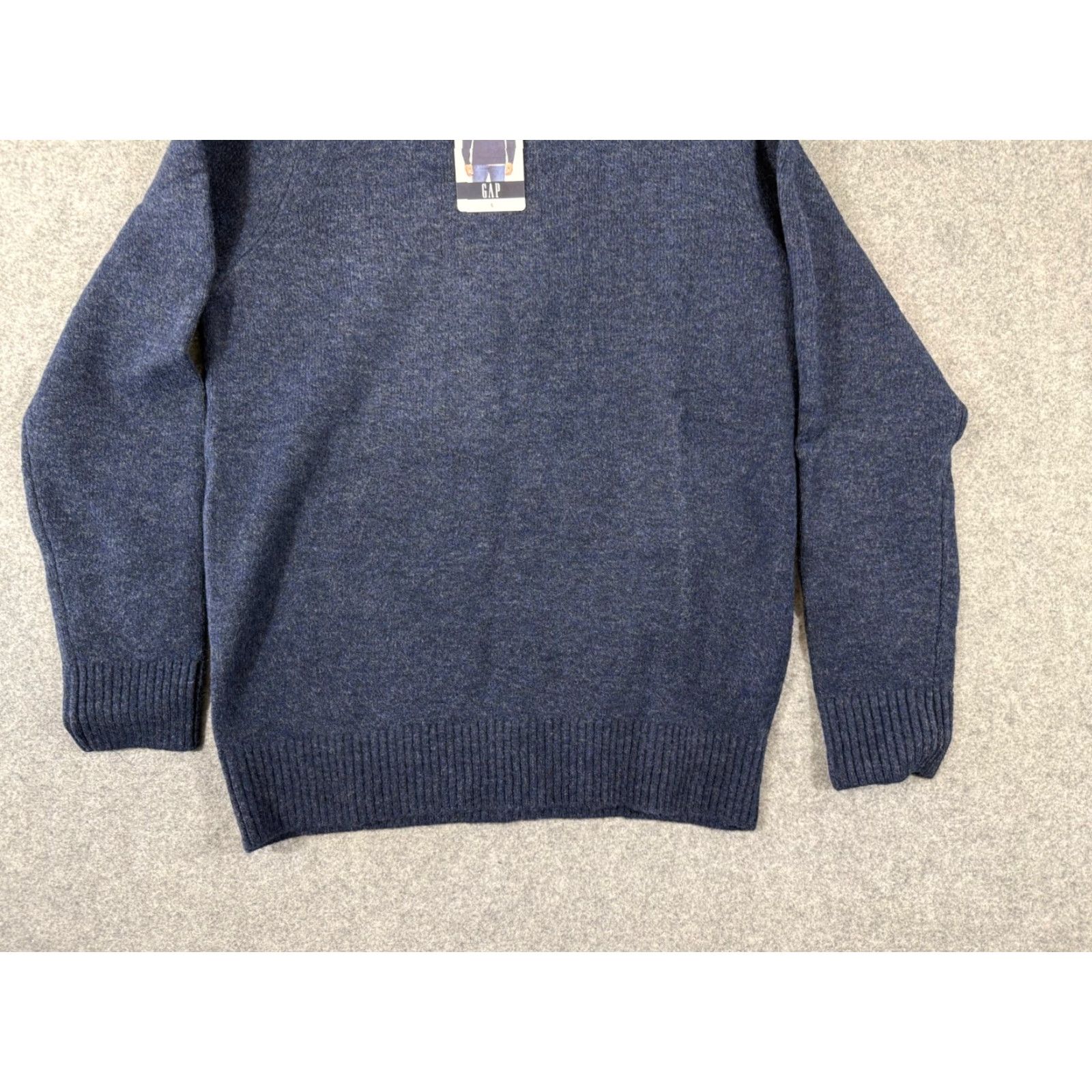 Gap Gap Pullover Sweater Mens S Navy Stretch Wool Blend Crew Neck Long Sleeve NWT Size US S / EU 44-46 / 1 - 4 Thumbnail