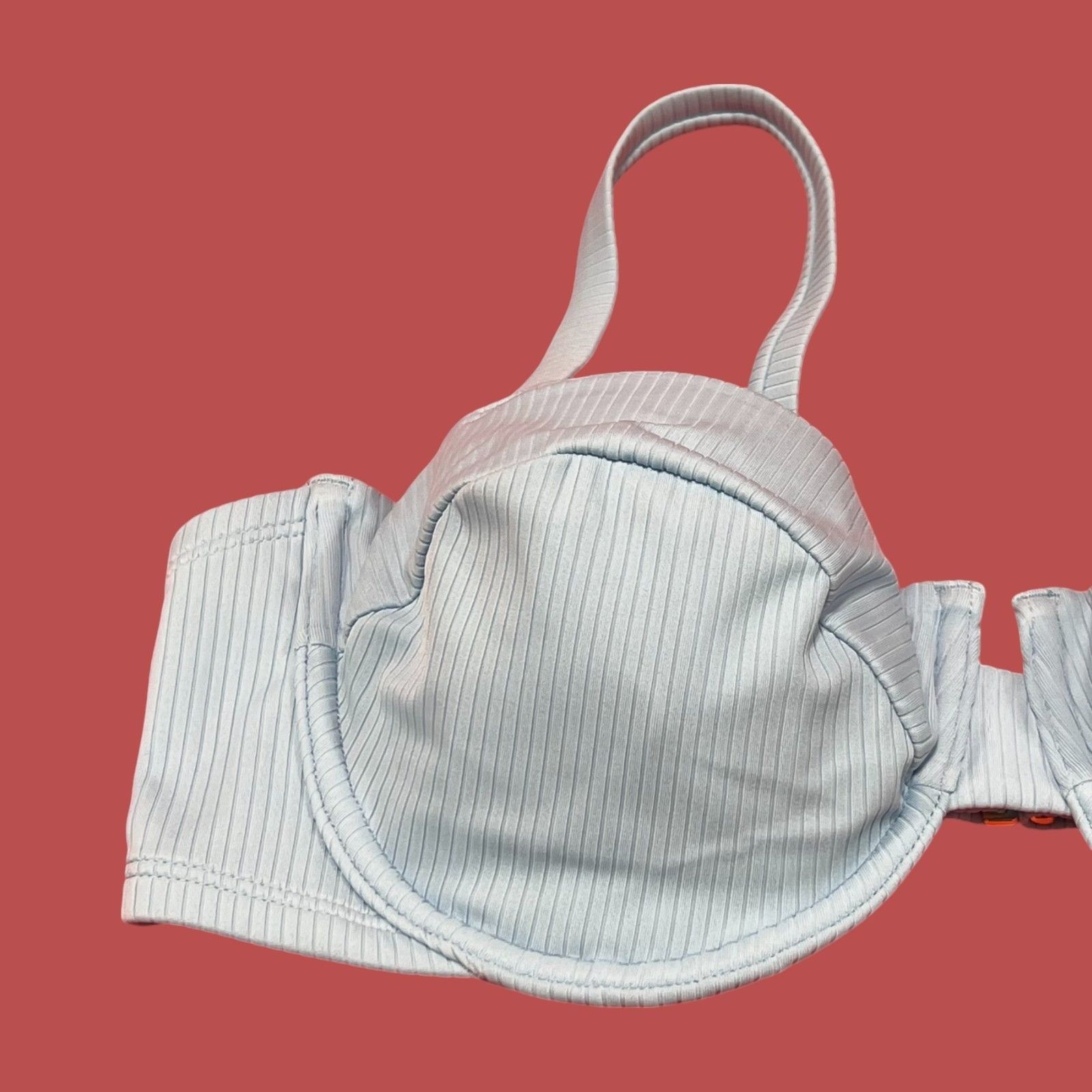 Other Shade & Shore - Women's Ribbed Underwire Bikini Top - Light Size ONE SIZE - 13 Thumbnail