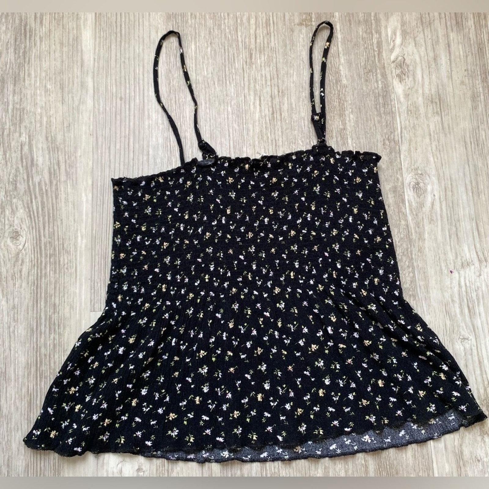 Other LA Hearts | Ditsy Floral Peplum Crop Top | Medium Size M / US 6-8 / IT 42-44 - 3 Thumbnail