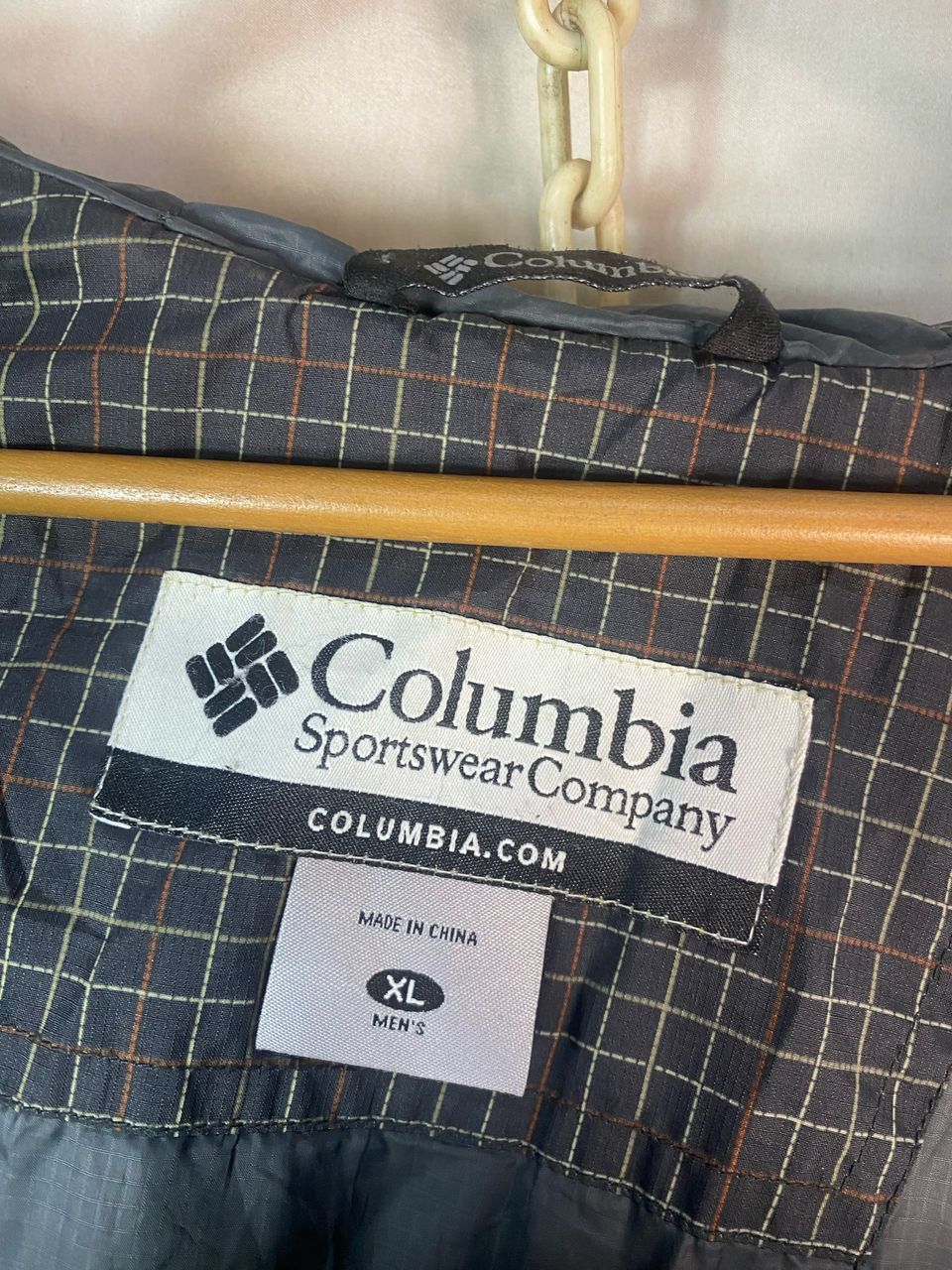 Columbia Colombia down puffer hoodie zipper jacket Size US XL / EU 56 / 4 - 5 Thumbnail