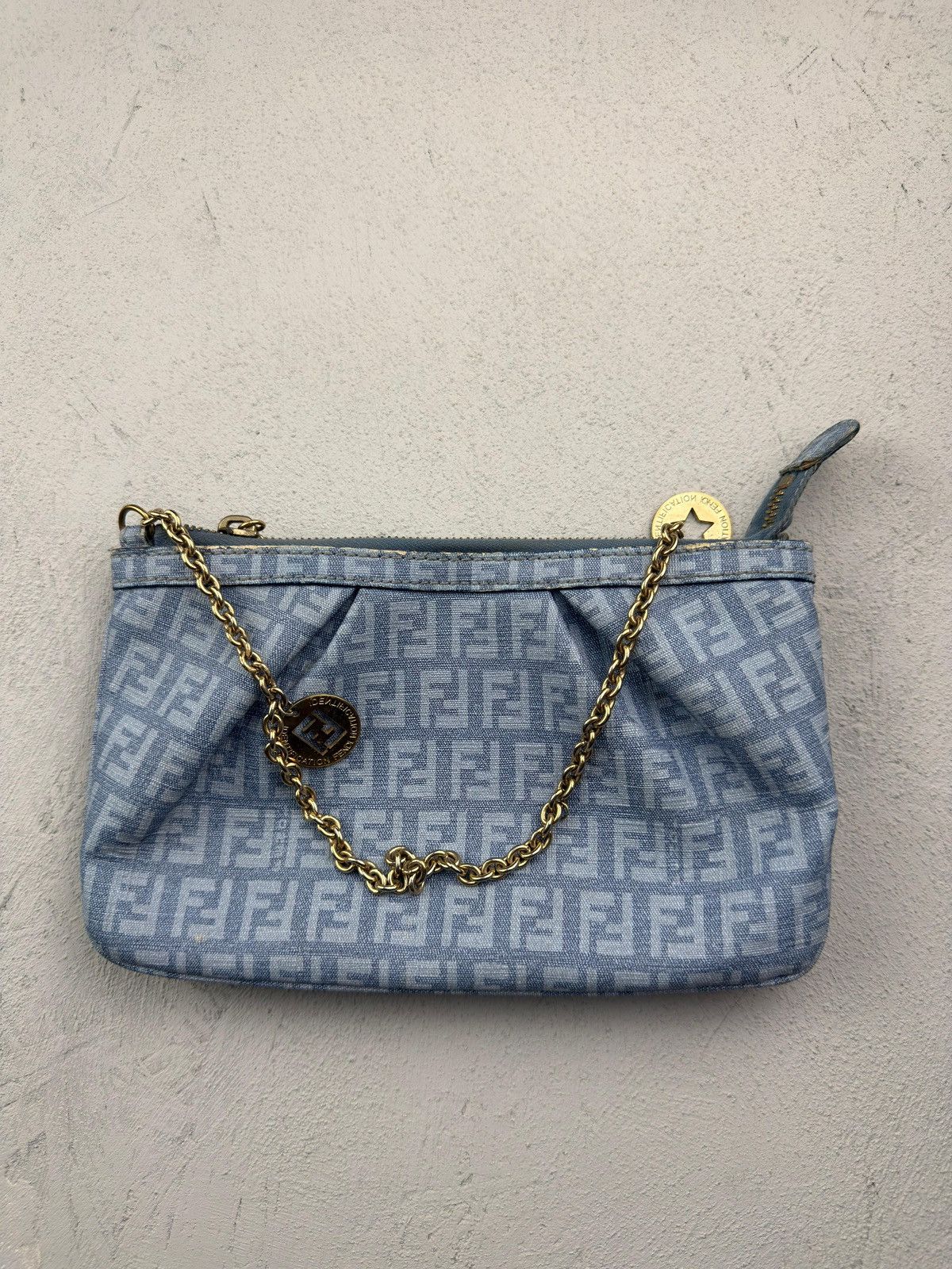 Fendi Fendi Vintage Zucca Mini Pochette – Y2K Icon Size ONE SIZE - 2 Thumbnail