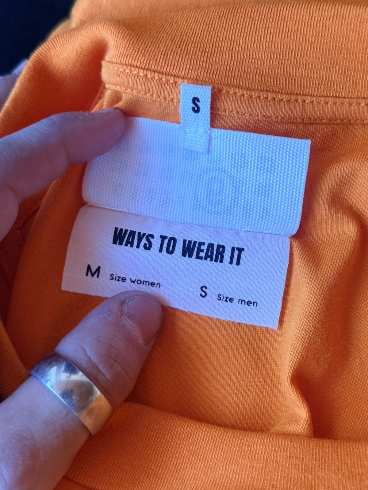 Acne Studios Ance Studios Upside Down Logo Tee Size US S / EU 44-46 / 1 - 4 Thumbnail