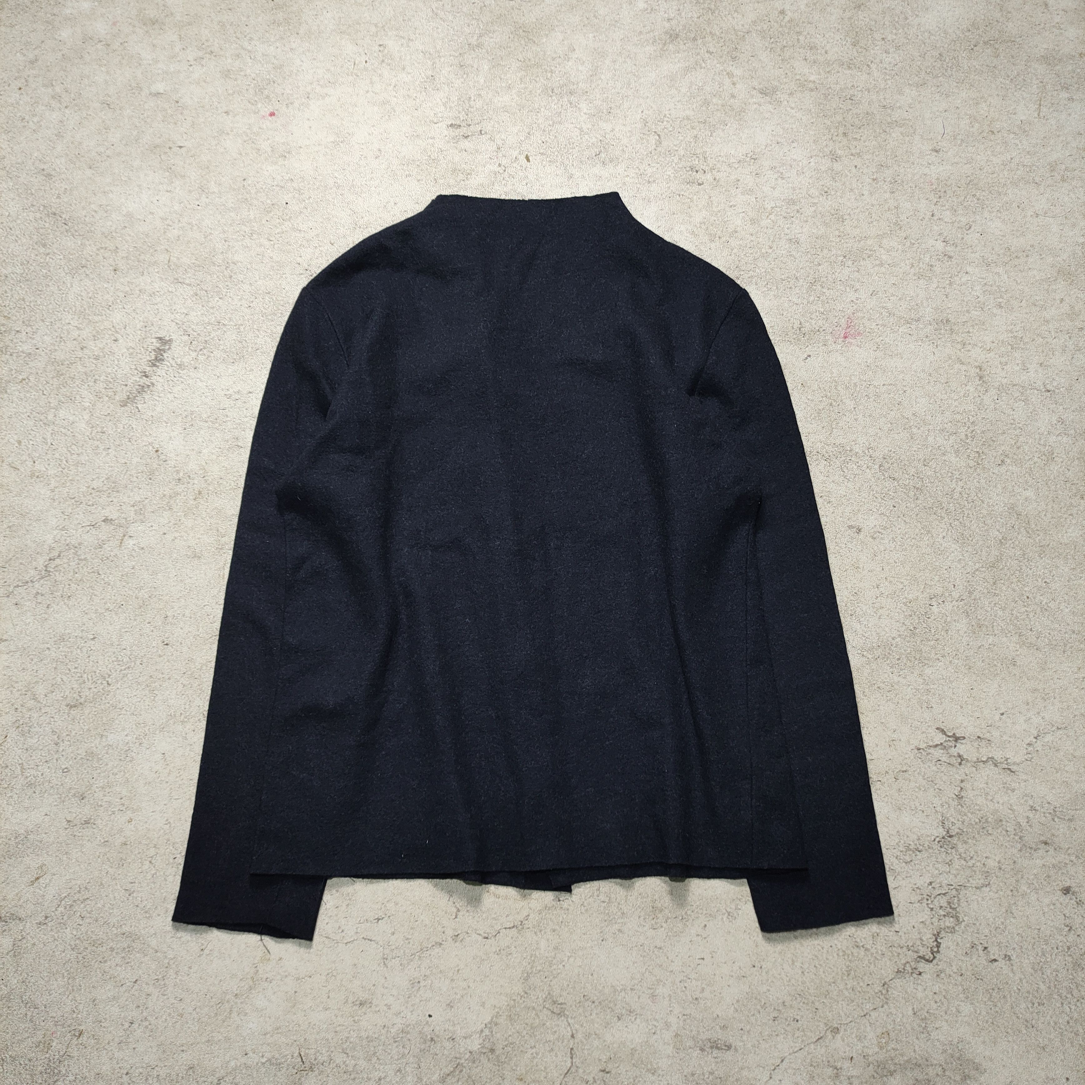 Giorgio Armani Giorgio Armani Asymmetric Wool Archive Jacket Size US M / EU 48-50 / 2 - 2 Thumbnail