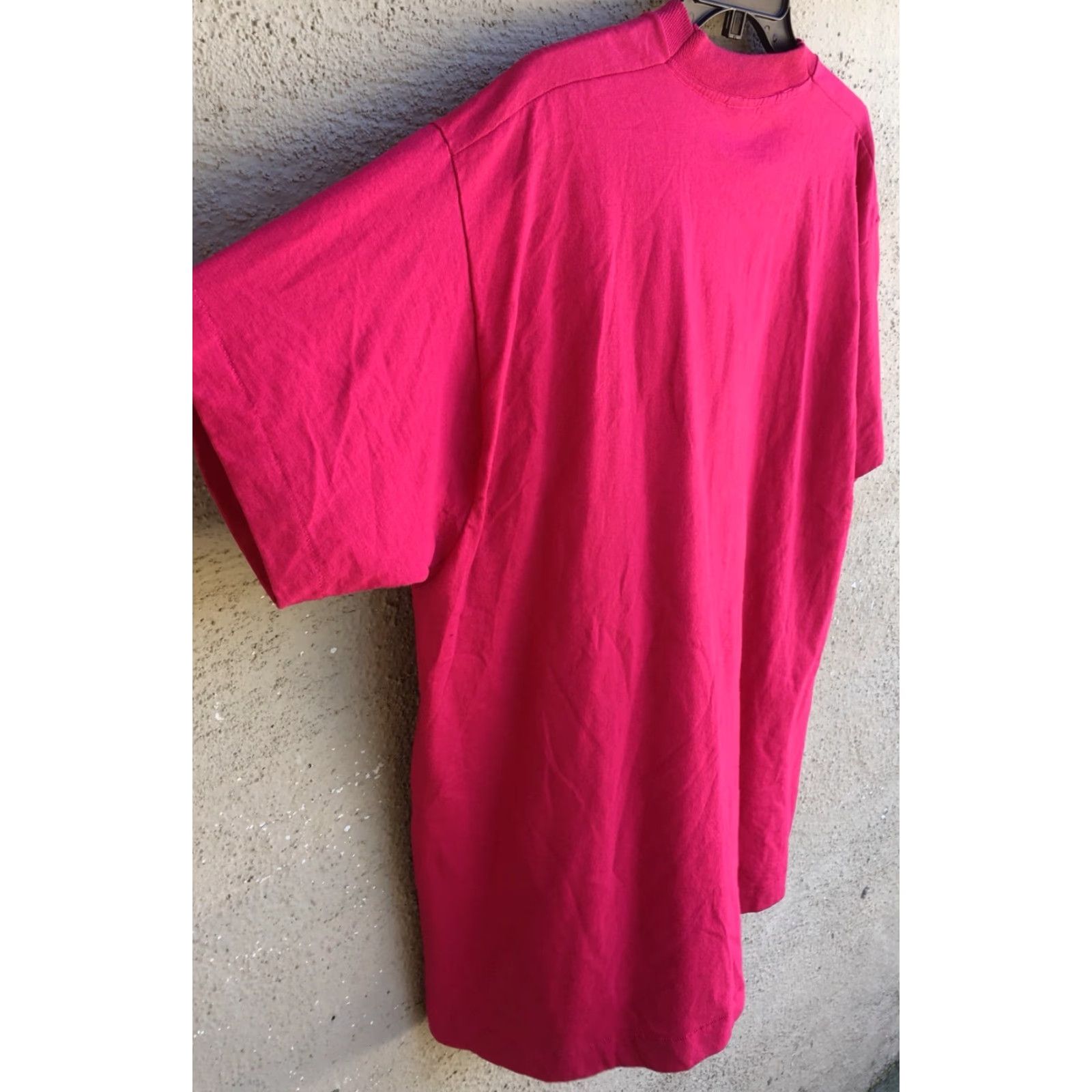 Vintage VINTAGE Screen Stars Best T Shirt XL Pink 1992 Soap Lake Pig Run & Feed Washington Unisex 1990s Graphic Tee Size US XL / EU 56 / 4 - 4 Thumbnail