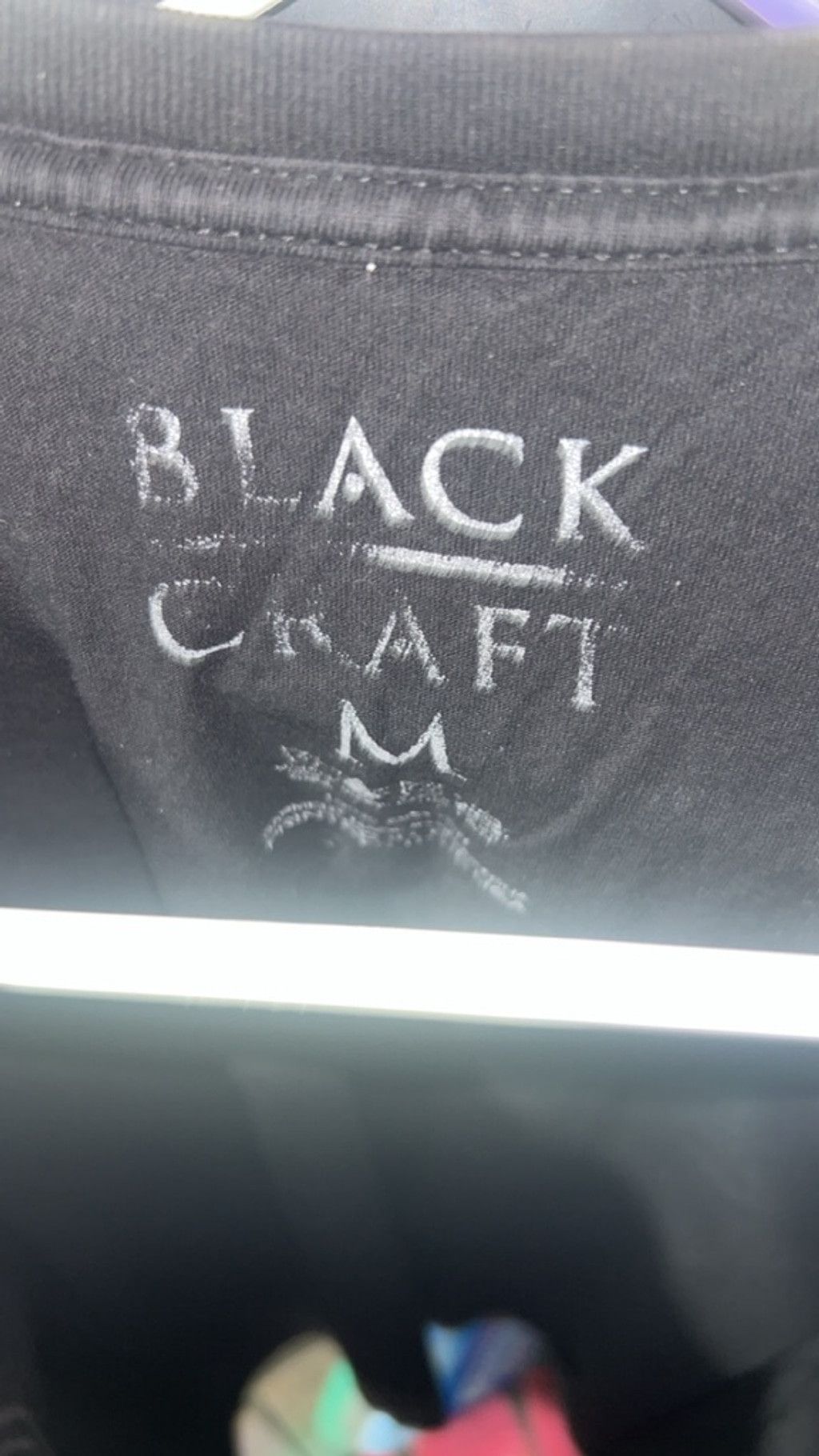 Other Men's Blackcraft Cult Black & White Long Sleeve Tee M Size US M / EU 48-50 / 2 - 3 Thumbnail