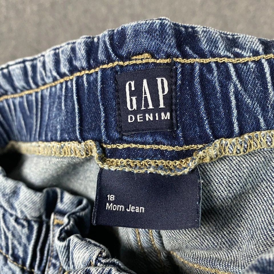 Gap Gap Mom Jeans Women's Youth Size 18 Juniors Stretch Denim Size 40" / US 18 - 7 Thumbnail
