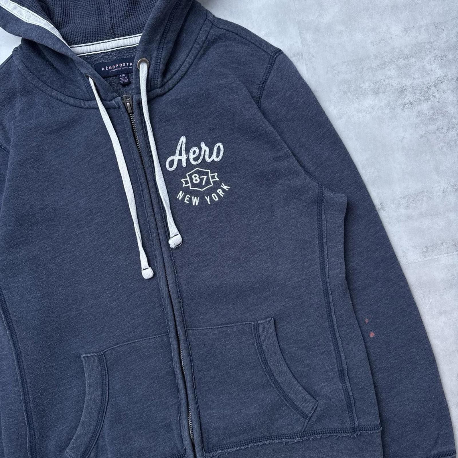 Aeropostale Y2K Aeropostale 00s Zip Up Hoodie Jacket Size L / US 10 / IT 46 - 8 Thumbnail