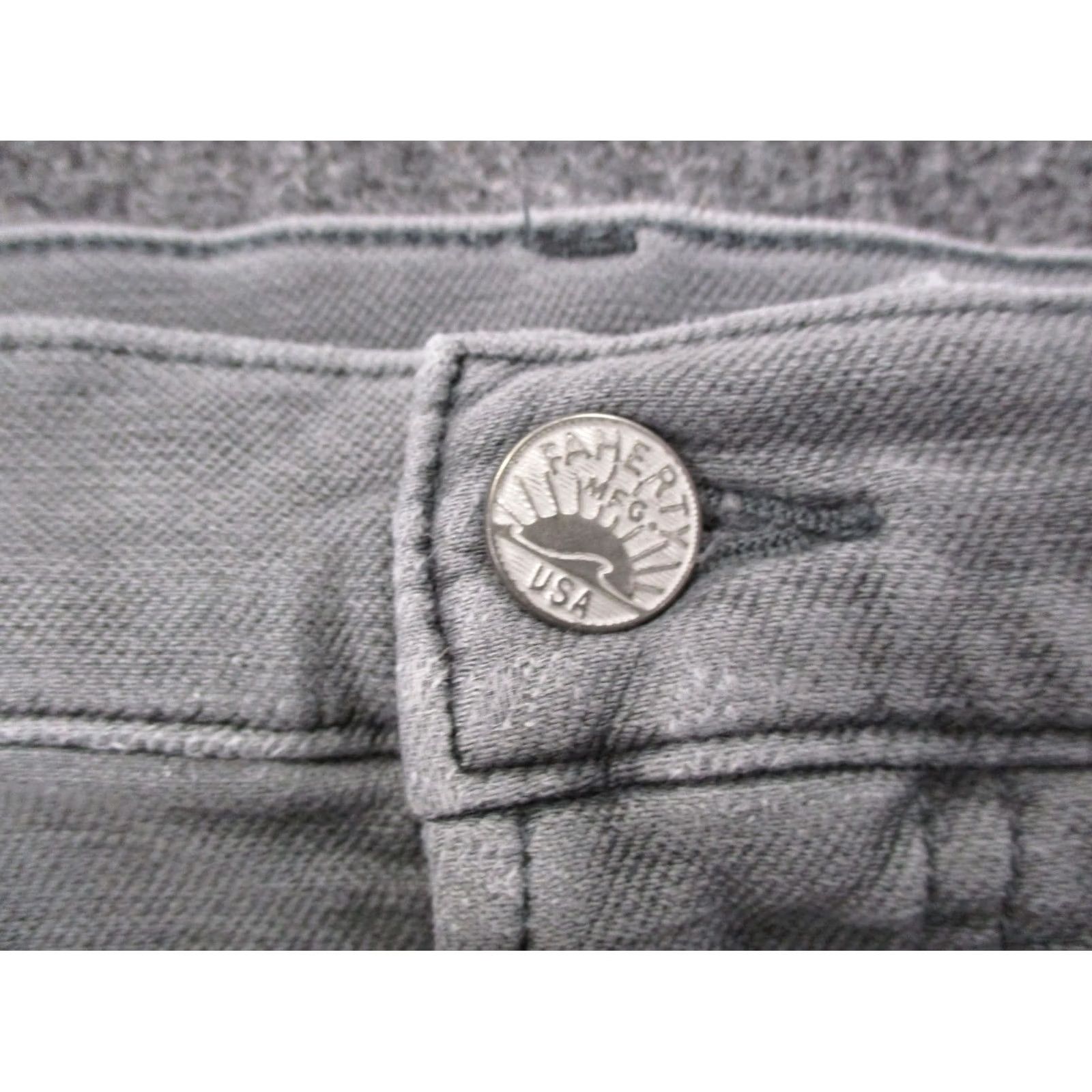 Faherty Faherty Pants Mens 32 Gray Chino Stretch Preppy Straight Business Casual Jeans Trousers Regular Gray Mens Size US 32 / EU 48 - 7 Thumbnail
