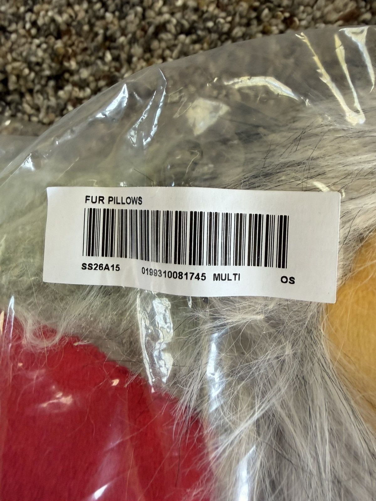 Supreme Supreme Faux Fur Pillow Size ONE SIZE - 4 Thumbnail