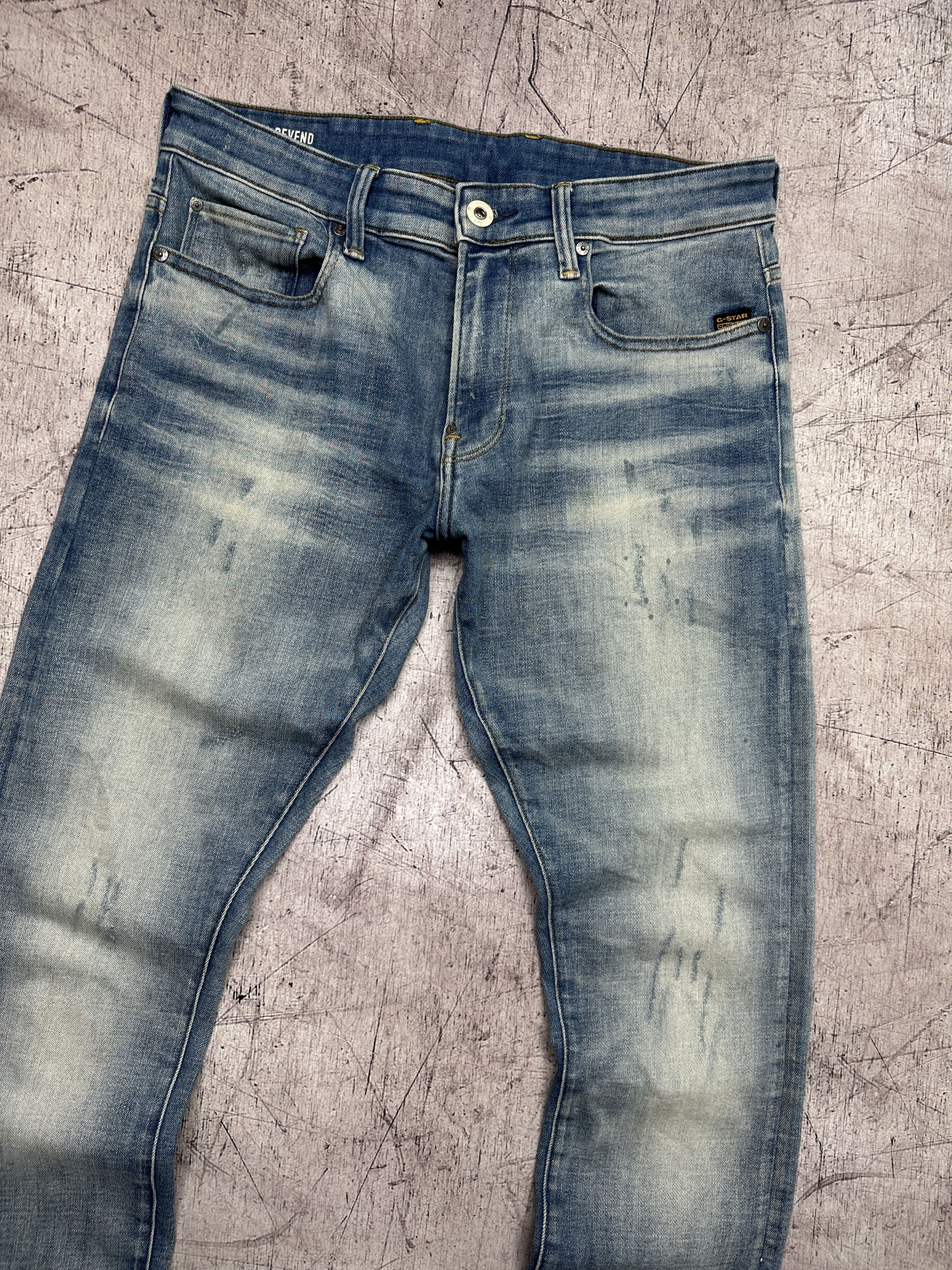 G-Star G Star Raw Mens Revend Skinny Denim Pants Jeans Size US 32 / EU 48 - 2 Thumbnail