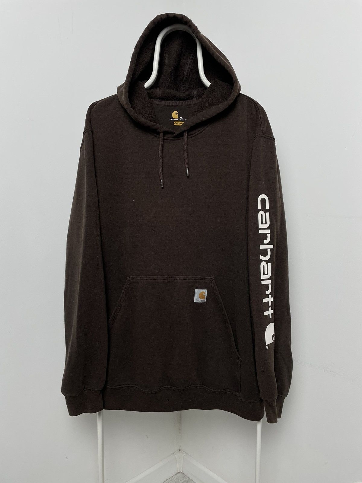Carhartt × Japanese Brand Carhartt WIP Logo Sleeve Y2K Style Vintage Size US XL / EU 56 / 4 - 1 Thumbnail