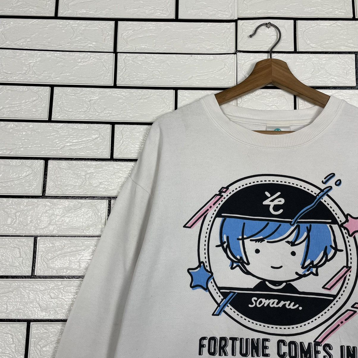 Japanese Brand Soraru Fortune Crewneck Sweatshirt Size US M / EU 48-50 / 2 - 6 Thumbnail