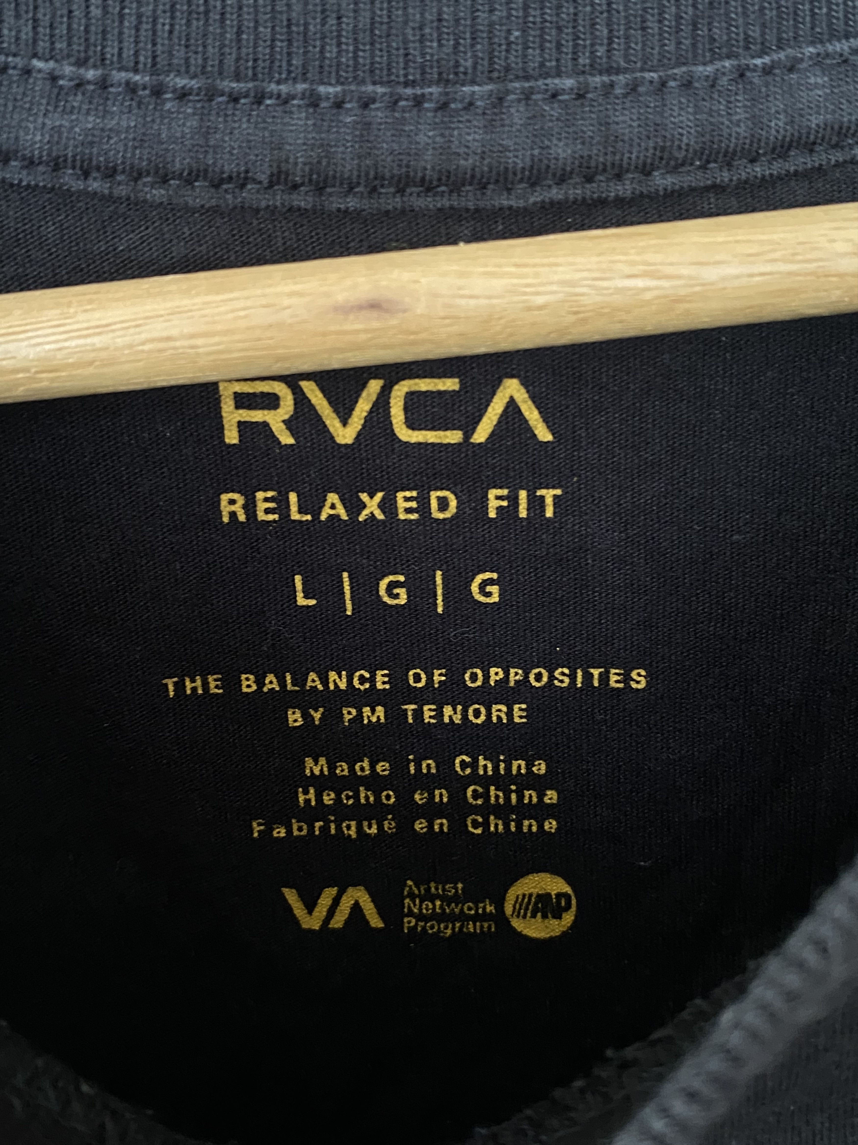 RVCA RVCA Backhit Print Logo Skateboarding Surfing Tees Size US L / EU 52-54 / 3 - 5 Thumbnail