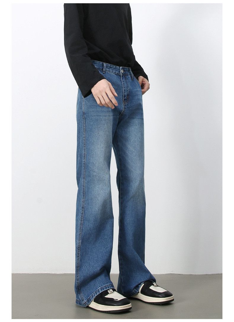 Japanese Brand American retro washed flared jeans for men Size US 32 / EU 48 - 3 Thumbnail
