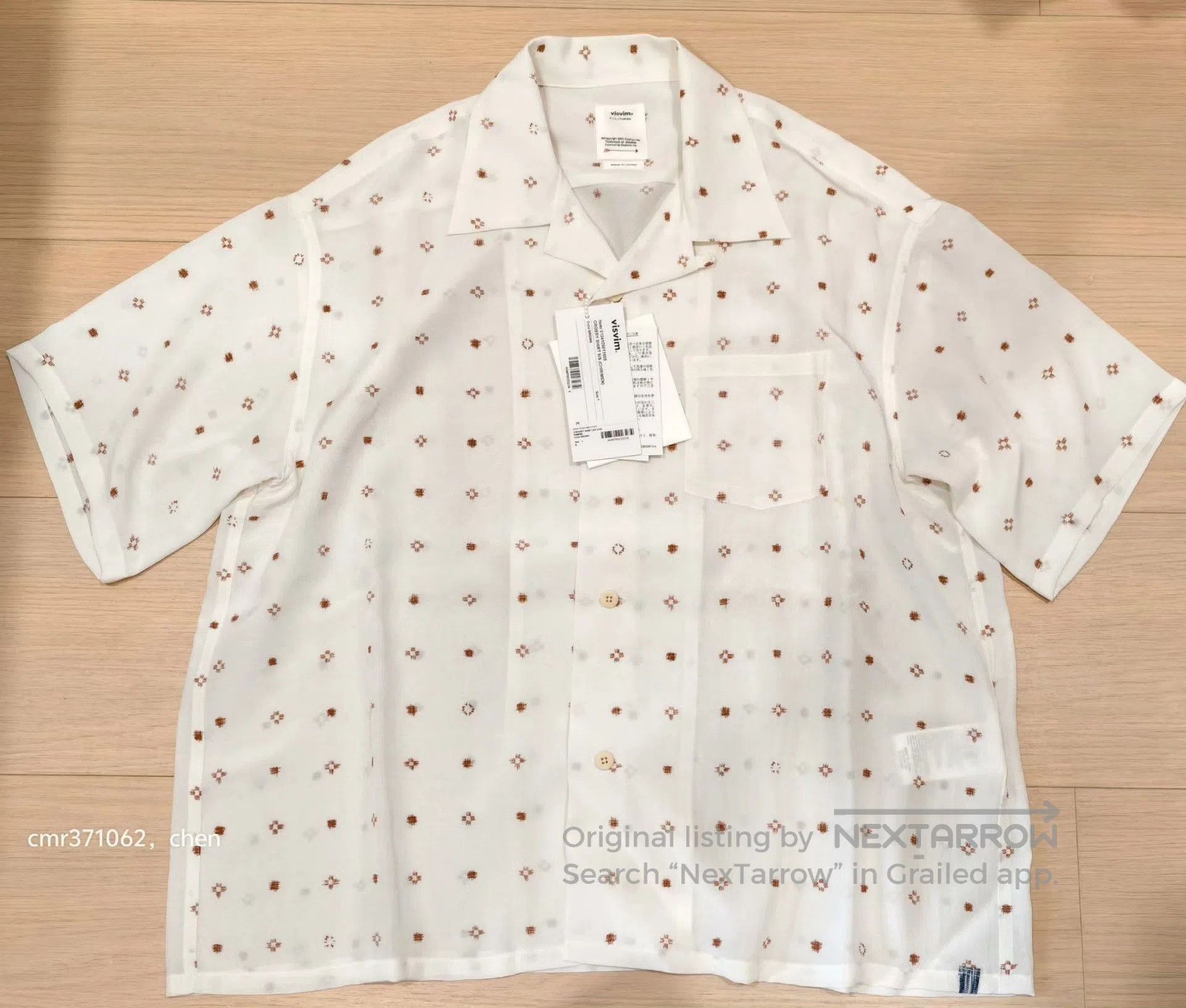 Visvim VISVIM 24SS Crosby S/S Shirt. Size US L / EU 52-54 / 3 - 1 Thumbnail