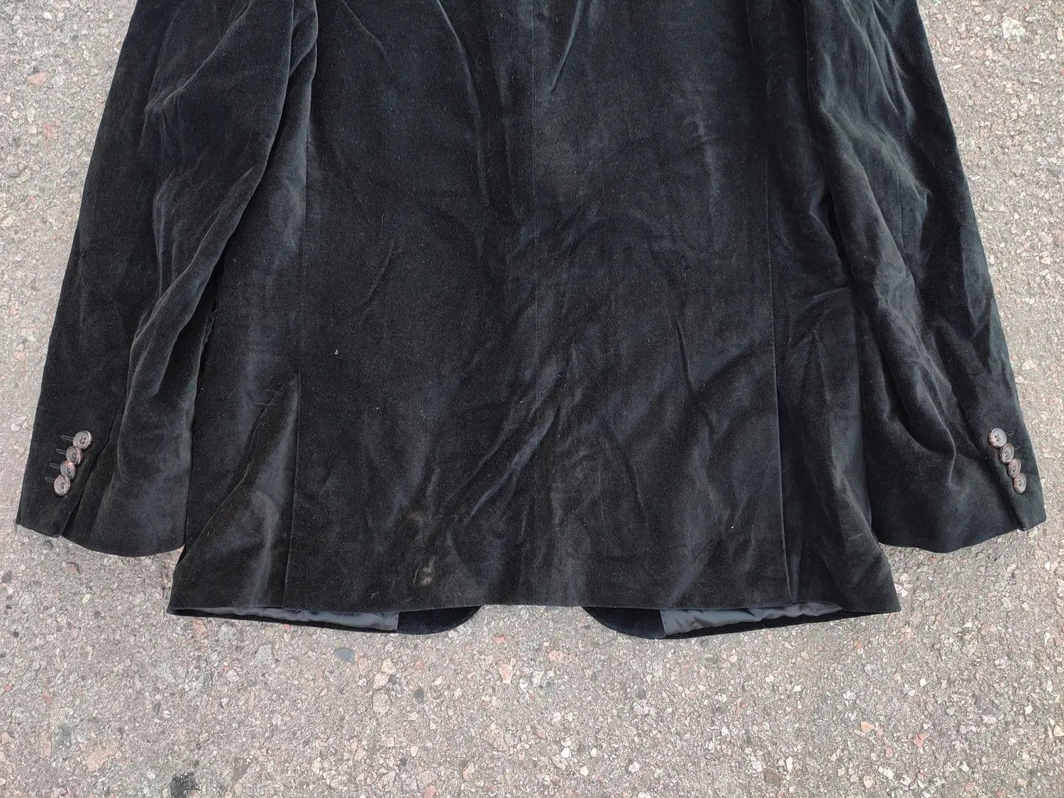 Lauren Ralph Lauren Vintage Lauren Ralph Lauren Velour Slim Blazer Size 50R - 9 Thumbnail
