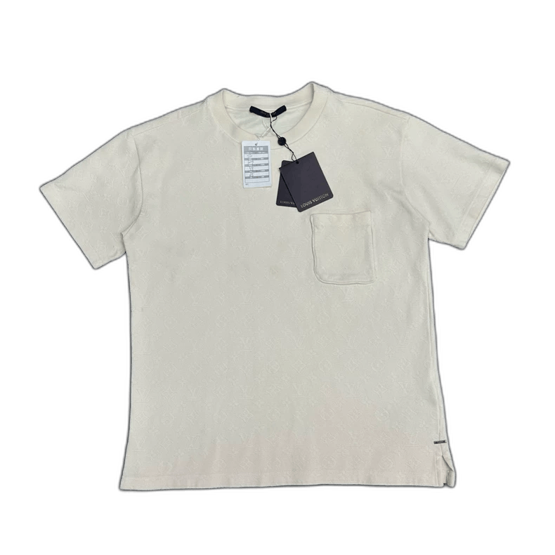 Louis Vuitton Louis Vuitton Logo Short Sleeve Shirt Size US S / EU 44-46 / 1 - 1 Thumbnail
