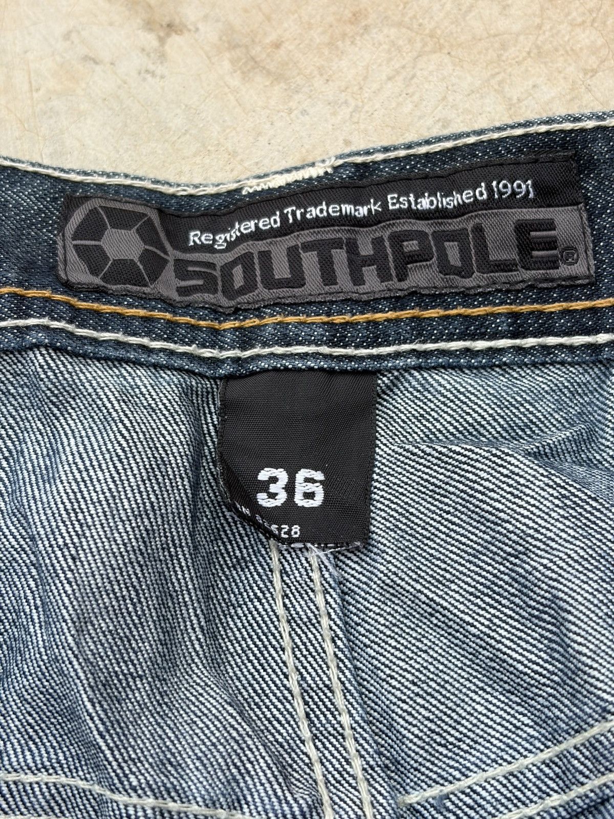Southpole Vintage 90s SouthPole Y2K Jorts Size US 36 / EU 52 - 8 Thumbnail