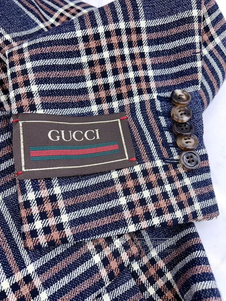 Gucci Gucci Plaid suit Size S / US 4 / IT 40 - 3 Thumbnail
