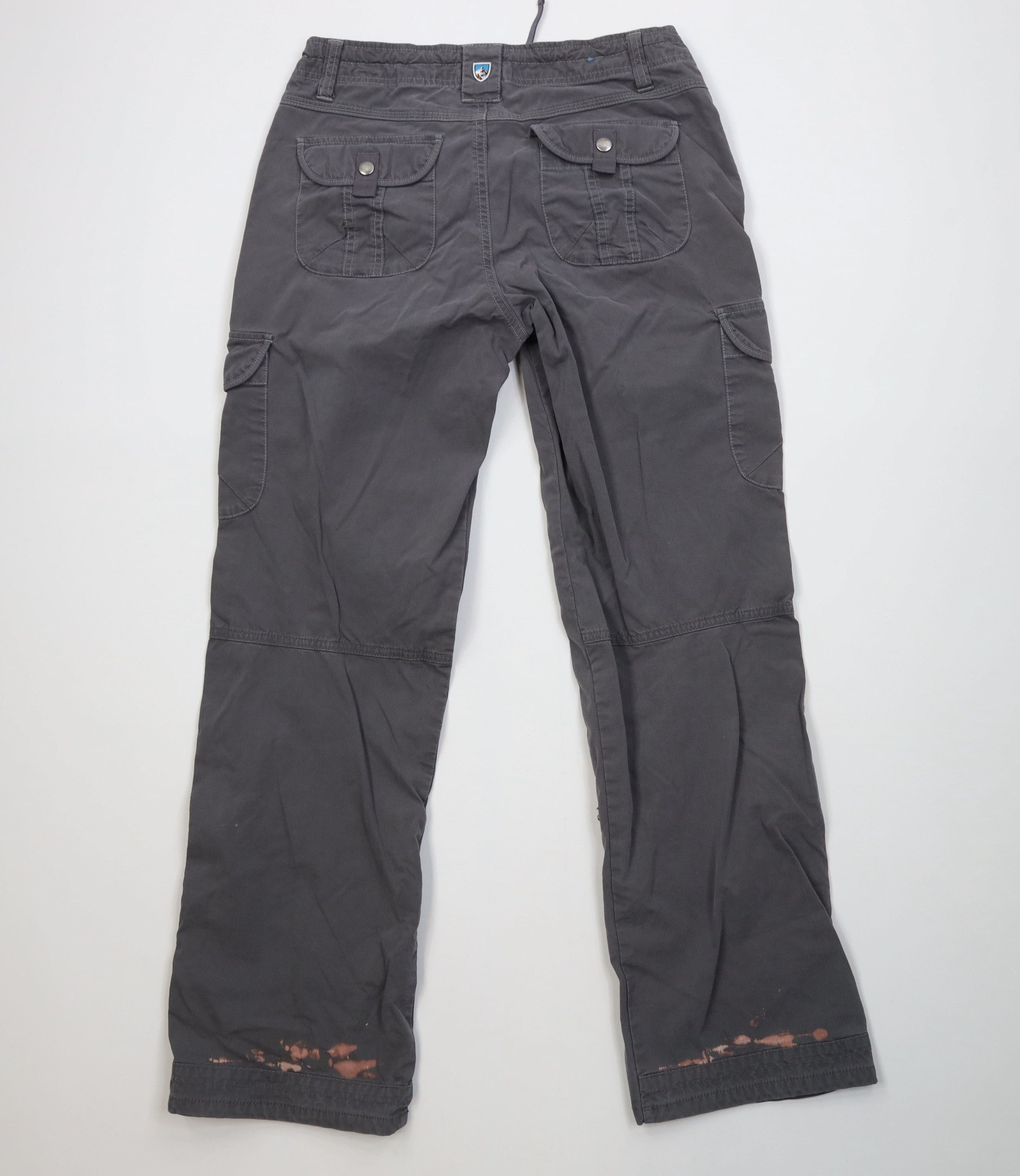 Kuhl Kuhl Mountain Short Splash Roll Up Hiking Cargo Pants Gray Size 28" / US 6 / IT 42 - 10 Thumbnail