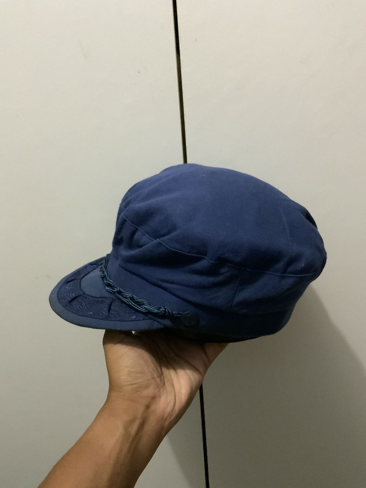 Indigo Vintage Greek Fisherman Indigo Cap Size ONE SIZE - 2 Thumbnail