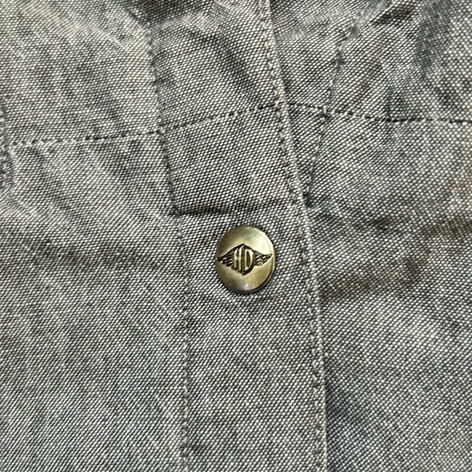Harley Davidson Harley Davidson Collared Shirt Long Sleeve 100% Cotton Small Size S / US 4 / IT 40 - 5 Thumbnail