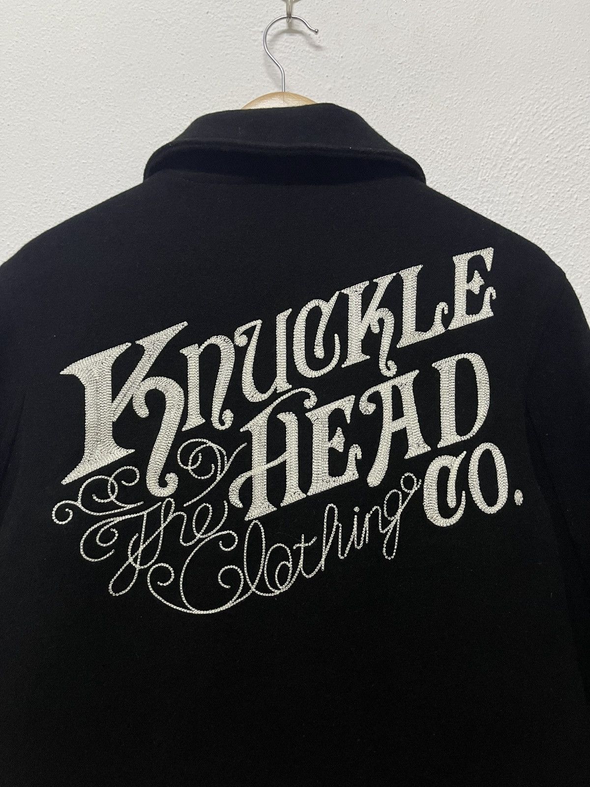 Indian Motorcycle KNUCKLE HEAD MOTORCYCLE CLOTHING WOOL JACKET QUILTED LINING Size US XL / EU 56 / 4 - 13 Thumbnail