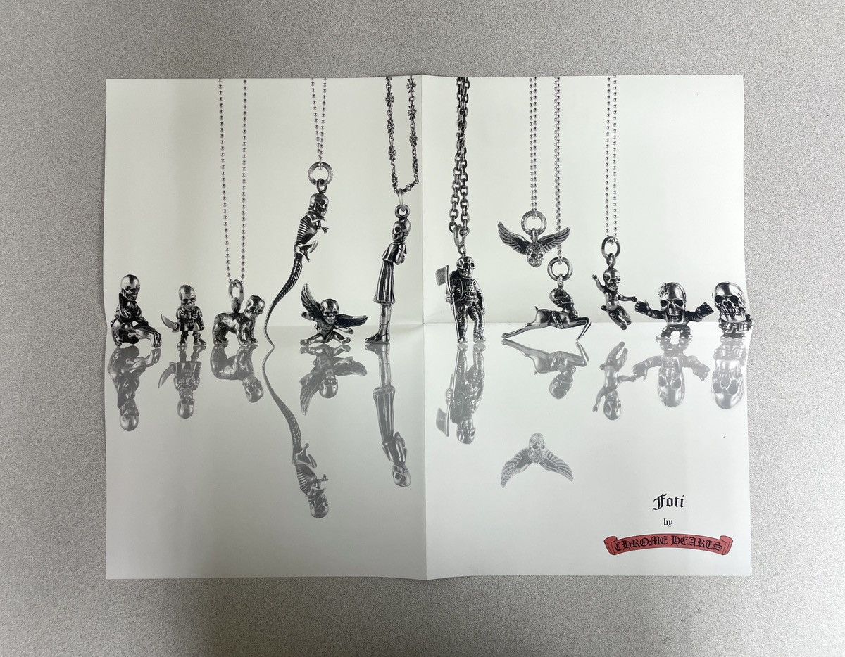 Chrome Hearts Chrome Hearts silver jewelries 15x19 magazine Poster Size ONE SIZE - 1 Thumbnail