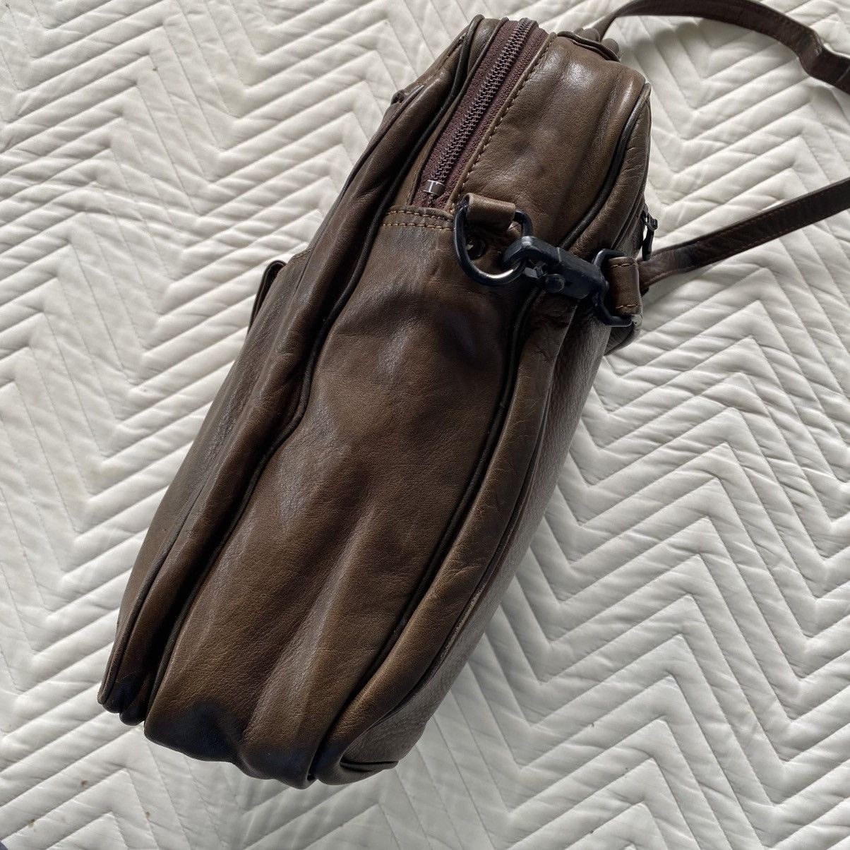 Genuine Leather Genuine Cowhide Leather Sling Bang By Truster Size ONE SIZE - 7 Thumbnail