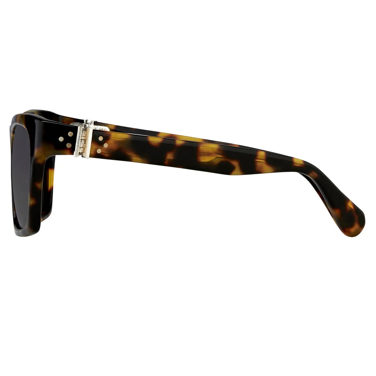 Ann Demeulemeester Ann Demeulemeester Sunglasses D-Frame Tortoise and Grey Size ONE SIZE - 12 Thumbnail